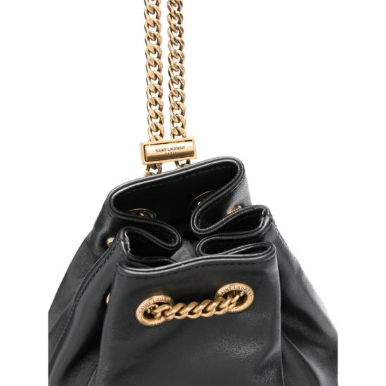 25FW 생로랑 나노 버킷백 760745 1EL07 1000 BLACK - SAINT LAURENT