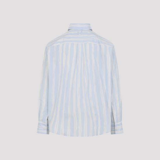26SS 자크뮈스 긴팔 셔츠 SHM00605AW00691 Blue - JACQUEMUS