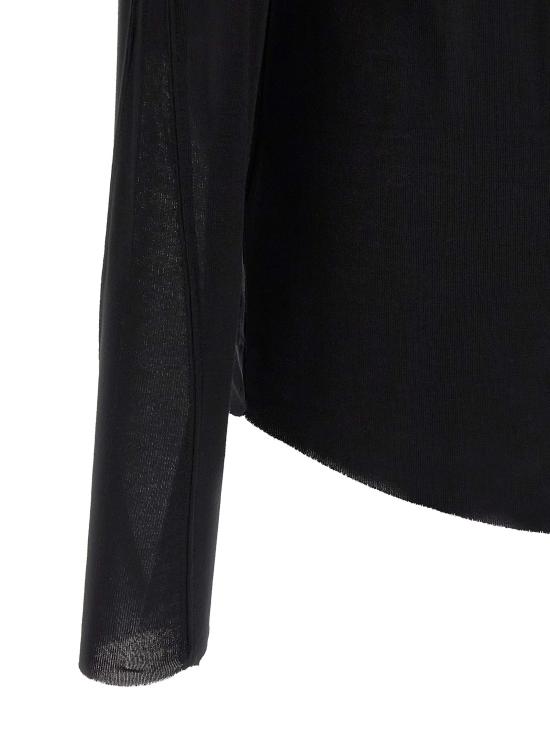 26SS 톰크롬 긴팔 티셔츠 MTS95311 Black - THOM KROM