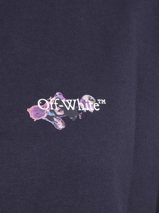 26SS 오프화이트 반팔 티셔츠 OWAA089S26JE R006 Blue - OFF WHITE