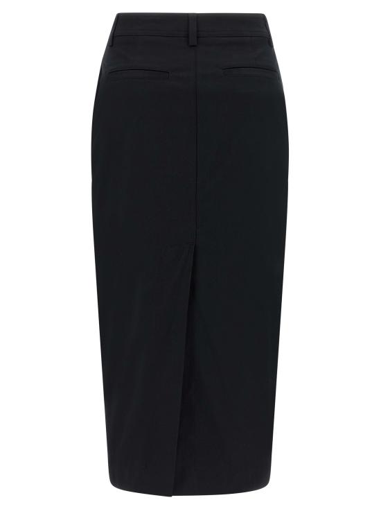 26SS 더 레이티스트 미디 스커트 TLW09008T0176ABTPT0002 Black - THE LATEST