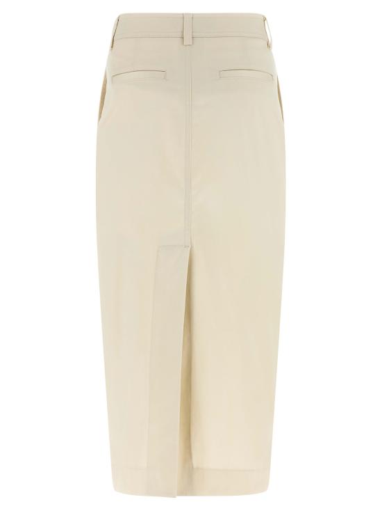 26SS 더 레이티스트 미디 스커트 TLW09008T0176ABTPT0343 White - THE LATEST