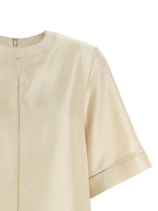 26SS 루루 드 세종 반팔 티셔츠 HAVANAIVORY Beige - LOULOU DE SAISON