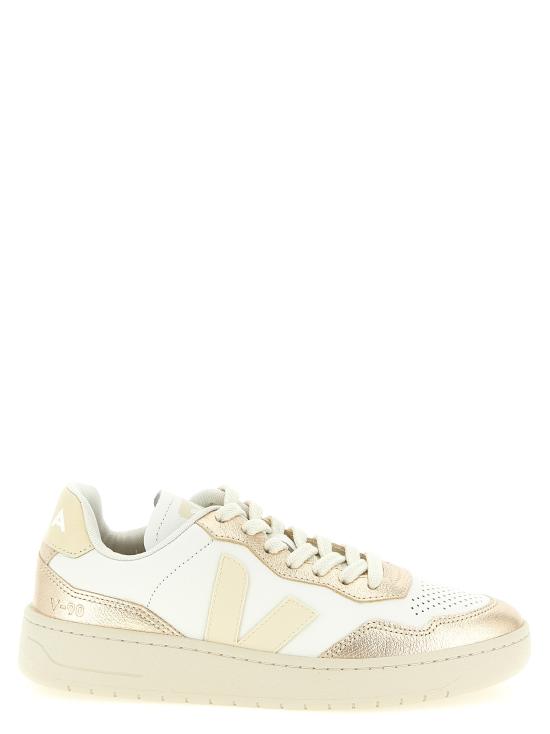 26SS 베자 스니커즈 VD2021362WHITECALCAIREPLATINE Gold