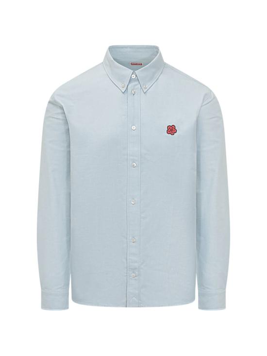 26SS 겐조 데님 셔츠 FG55CH410 9LO63 Clear Blue