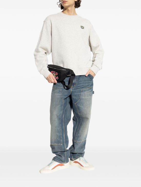 26SS 겐조 긴팔 티셔츠 FG55SW205 4MJ93 Grey - KENZO