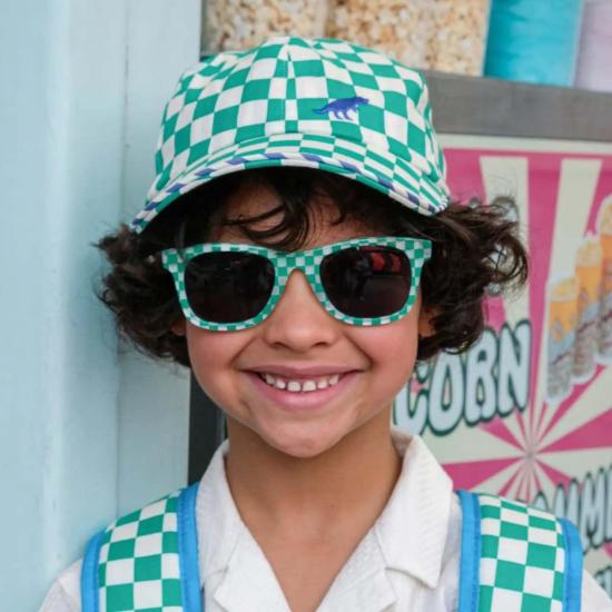  [키즈] 록카훌라 모자 락카훌라 키즈 공룡 체크 모자 - ROCKAHULA