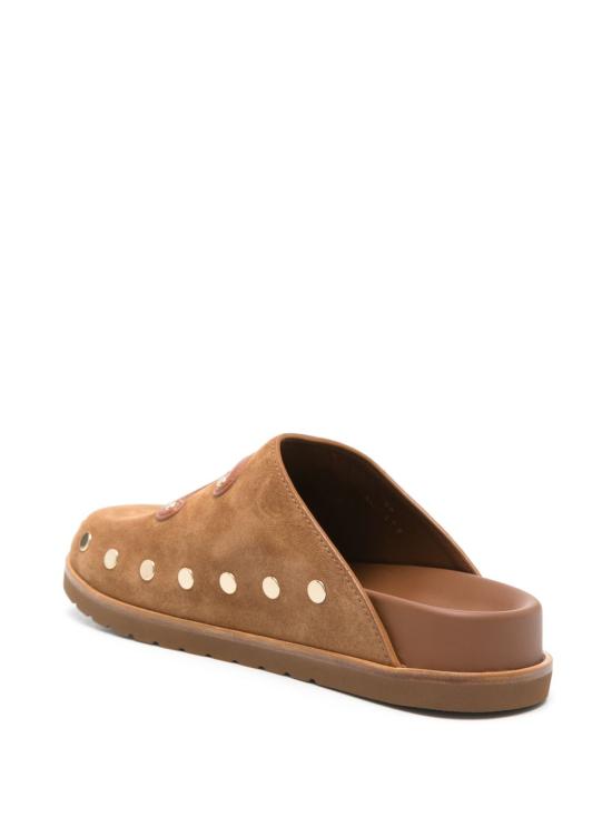 26SS 셀린느 피테아 클로그 363013 954C18NC Leather Brown - CELINE