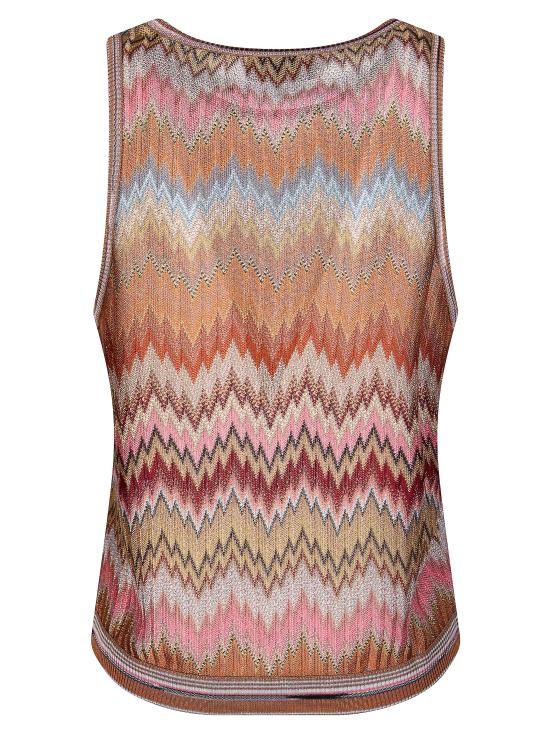 26SS 미소니 민소매 티셔츠 DS26SK0JBR014T SM9Y1 MULTICOLOR - MISSONI