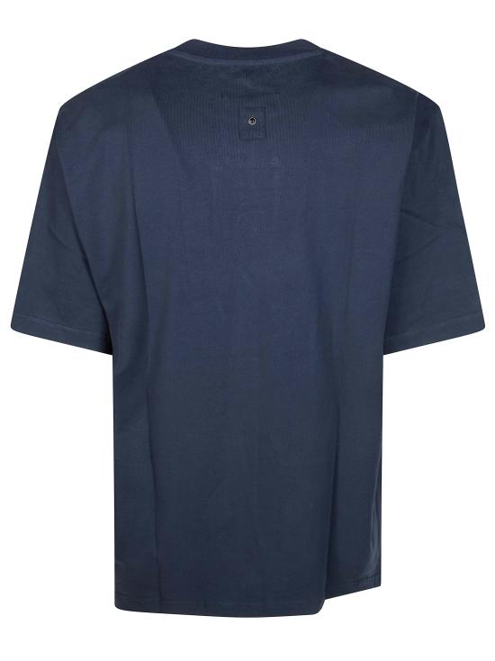 26SS 화이트샌드 반팔 티셔츠 26SU40655 037 BLU - WHITE SAND