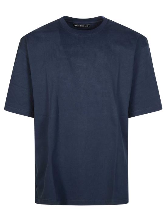 26SS 화이트샌드 반팔 티셔츠 26SU40655 037 BLU