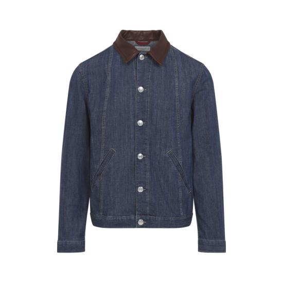 26SS 브루넬로 쿠치넬리 데님 자켓 MH2636914 Blue