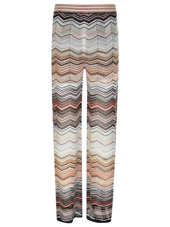 26SS 미소니 스트레이트 팬츠 DS26SI0CBK01H9 SM9ZV MULTICOLOR - MISSONI