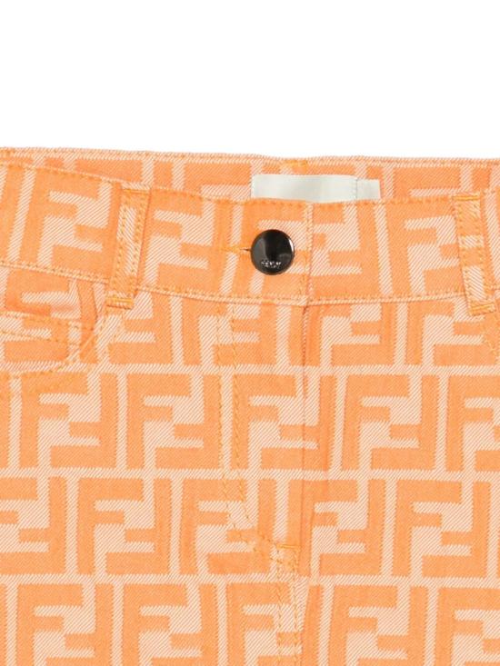 26SS [키즈] 펜디 스커트 JFE203 AVW1 F1JYS MANDARIN ORANGE - FENDI