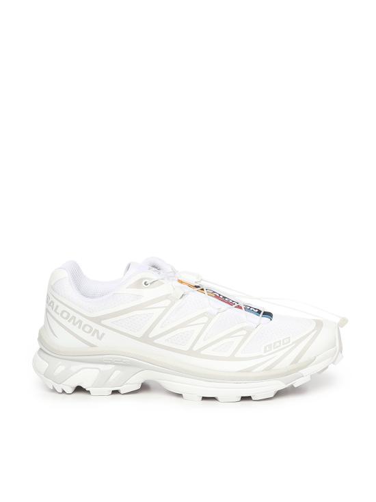 26SS 살로몬 XT-6 스니커즈 L41252900 WHITE WHITE LUNAR ROCK - SALOMON