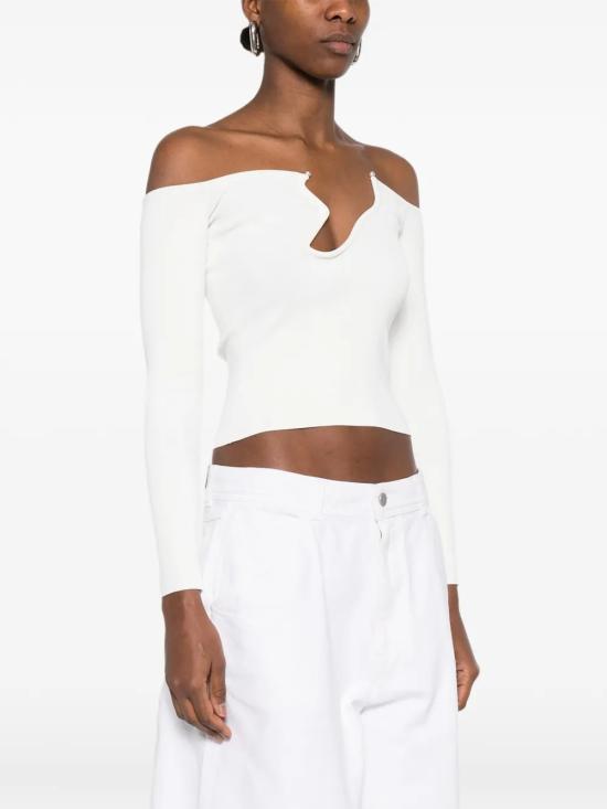 26SS 크리스토퍼에스버 긴팔 티셔츠 25041262WHITE White - CHRISTOPHER ESBER