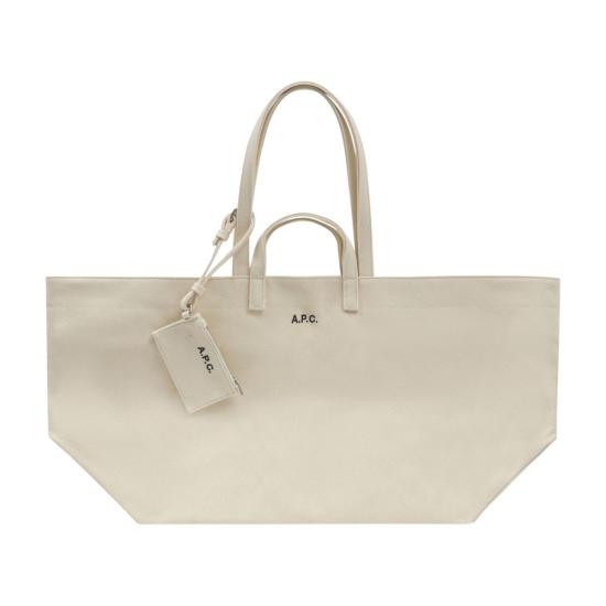 26SS 아페쎄 르 드러머 뚜왈 토트백 COHMP F67046 AAD white