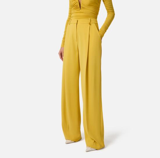 26SS 엘리자베타프랜치 스트레이트 팬츠 PA16761E2 EV4 Sun - ELISABETTA FRANCHI