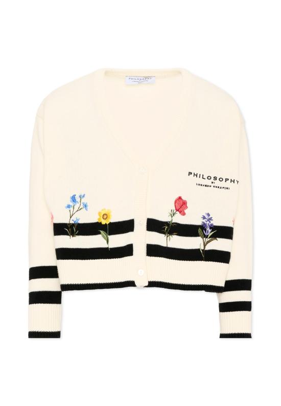 26SS [키즈] 필로소피 가디건 I9G802 7034 0150 IVORY