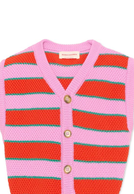 26SS [키즈] 보보쇼즈 베스트 B126AC116 MULTICOLOR - BOBO CHOSES