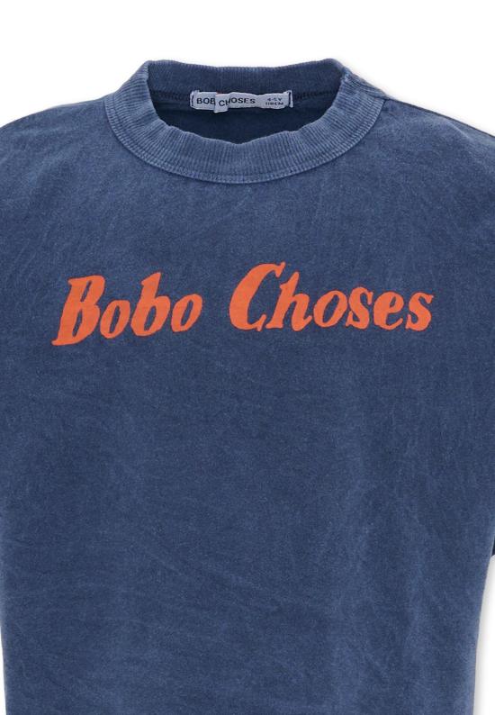 26SS [키즈] 보보쇼즈 티셔츠 B126AC014 BLUE - BOBO CHOSES