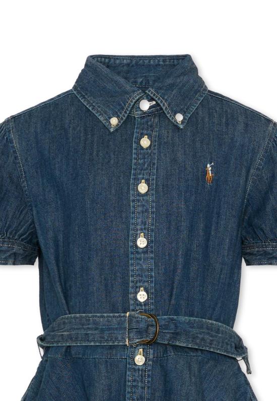 26SS [키즈] 랄프 로렌 원피스 A11970001 DENIM - RALPH LAUREN