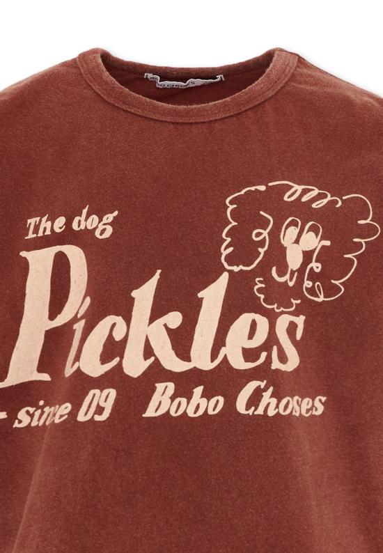 26SS [키즈] 보보쇼즈 티셔츠 B126AC005 BROWN - BOBO CHOSES