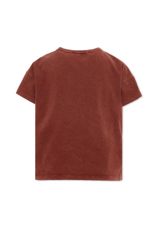 26SS [키즈] 보보쇼즈 티셔츠 B126AC005 BROWN - BOBO CHOSES