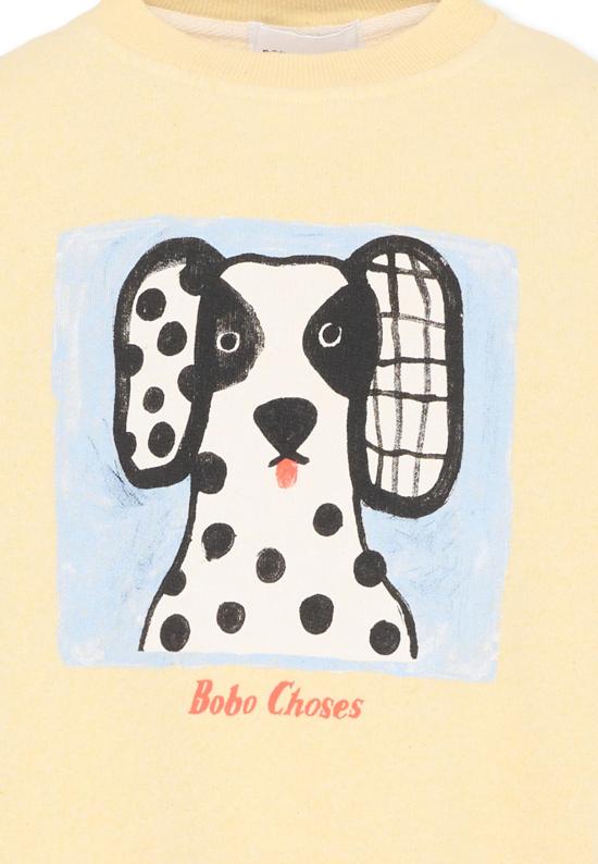 26SS [키즈] 보보쇼즈 트레이닝 상의 B126AC041 YELLOW - BOBO CHOSES