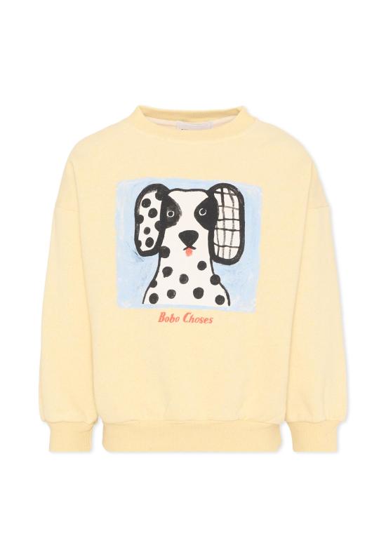 26SS [키즈] 보보쇼즈 트레이닝 상의 B126AC041 YELLOW