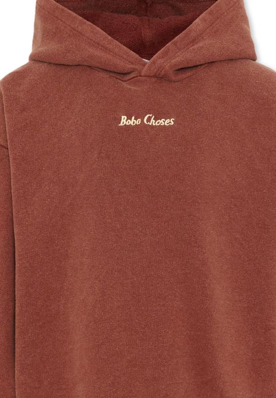 26SS [키즈] 보보쇼즈 트레이닝 상의 B126AC052 BROWN - BOBO CHOSES