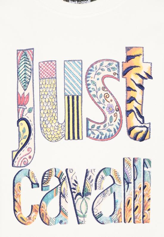 26SS [키즈] Just cavalli kids 트레이닝 상의 JBP26068FE PRISTINE WHITE - OTHER BRANDS