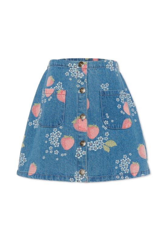 26SS [키즈] 콩제 슬래드 스커트 KS104976 MARMELADE SUN DENIM