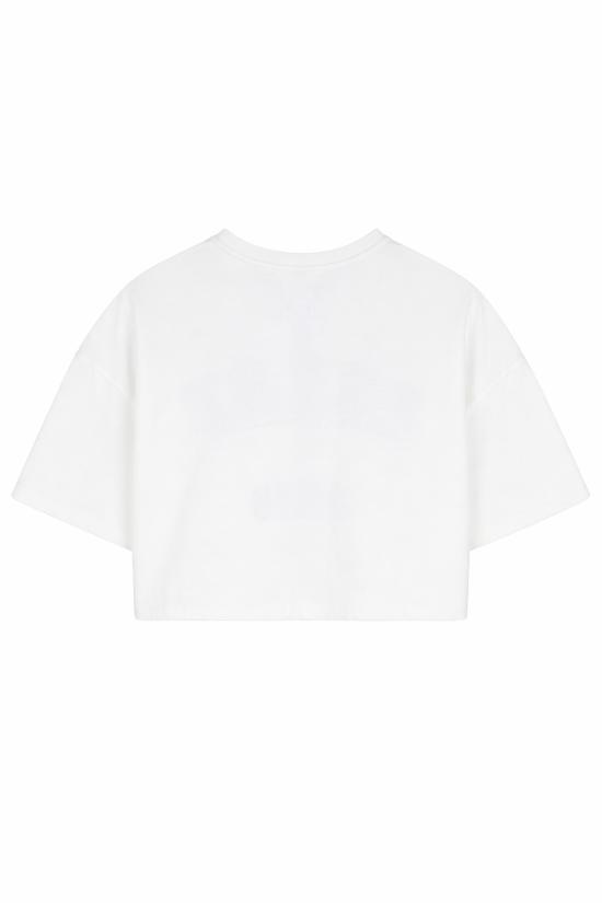 26SS [키즈] 끌로에 티셔츠 C20862 117 WHITE - CHLOE