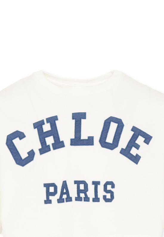 26SS [키즈] 끌로에 티셔츠 C20862 117 WHITE - CHLOE