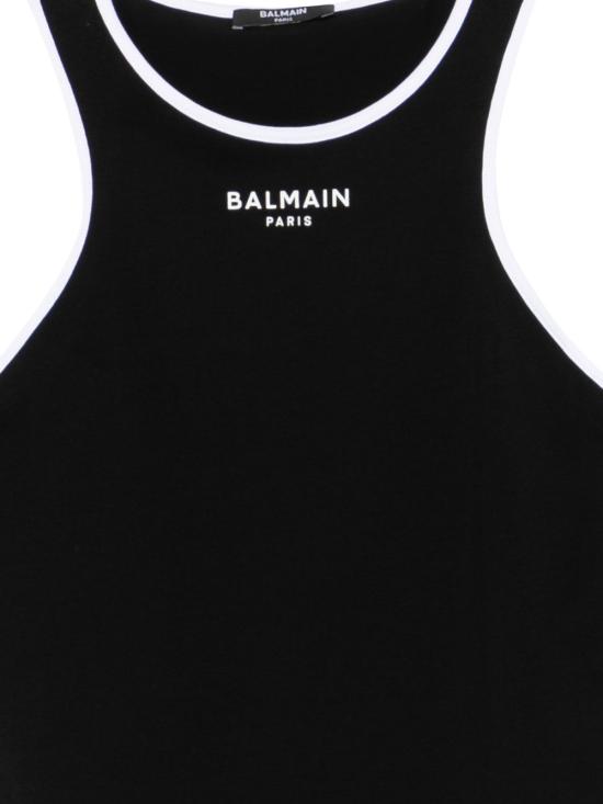 26SS [키즈] 발망 트레이닝 상의 BY8A12 Z3277930BC Black - BALMAIN