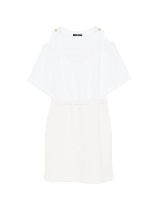 26SS [키즈] 발망 원피스 BY1B21 Z3183102BC White