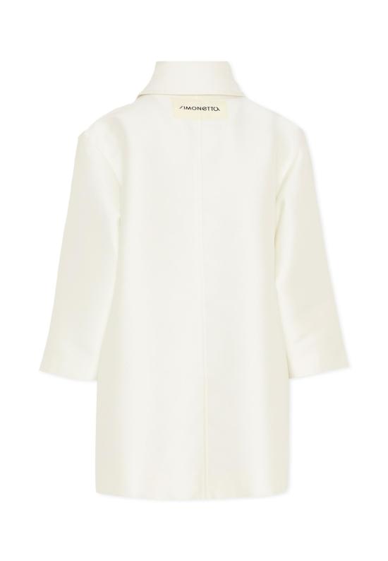 26SS [키즈] 시모네타 코트 SY2A17 S0251 102MC IVORY - SIMONETTA