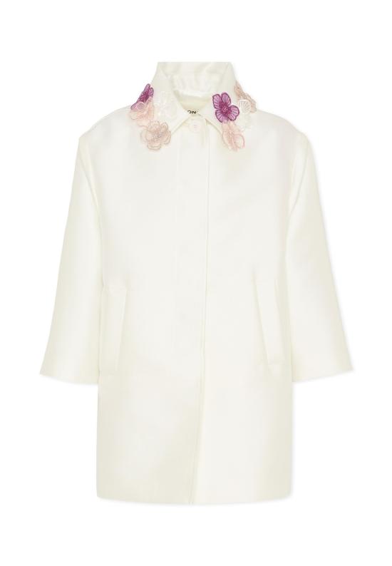 26SS [키즈] 시모네타 코트 SY2A17 S0251 102MC IVORY