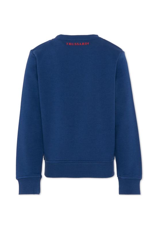 26SS [키즈] 트루사르디 트레이닝 상의 TBP26001FE BLUE ESTATE - TRUSSARDI