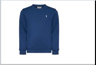 26SS [키즈] 트루사르디 트레이닝 상의 TBP26001FE BLUE ESTATE