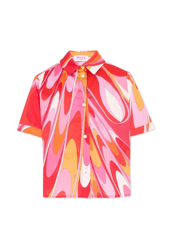 26SS [키즈] 에밀리오푸치 셔츠 PY5A21 S0232 50EAR MULTICOLOR - EMILIO PUCCI