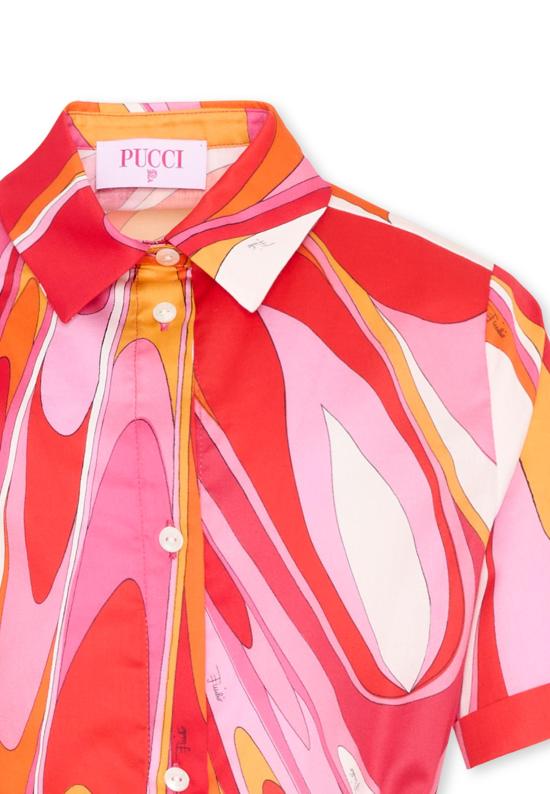 26SS [키즈] 에밀리오푸치 셔츠 PY5A21 S0232 50EAR MULTICOLOR - EMILIO PUCCI