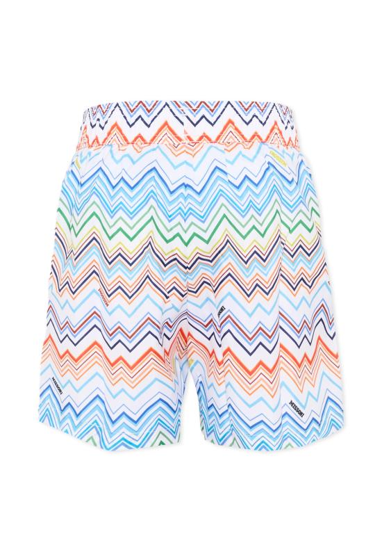 26SS [키즈] 미소니 스윔팬츠 MYCP39 Z3727 100MC MULTICOLOR - MISSONI