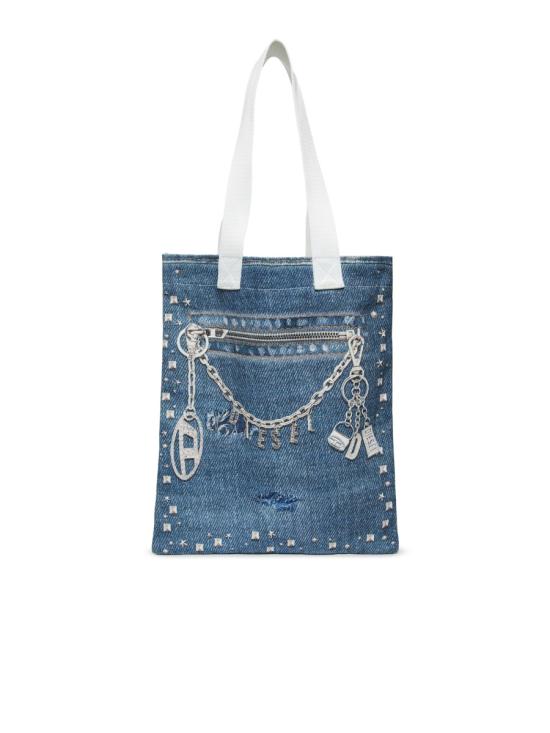 26SS [키즈] 디젤 토트백 J02753K KXBS9K01 BLUE