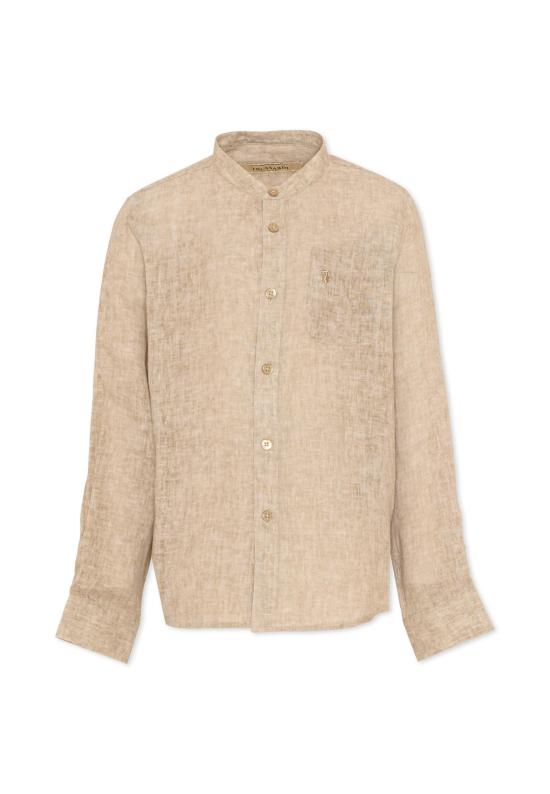 26SS [키즈] 트루사르디 셔츠 TBP26140CA BROWN INCENSE BEIGE