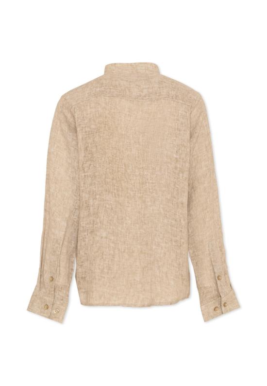 26SS [키즈] 트루사르디 셔츠 TBP26140CA BROWN INCENSE BEIGE - TRUSSARDI