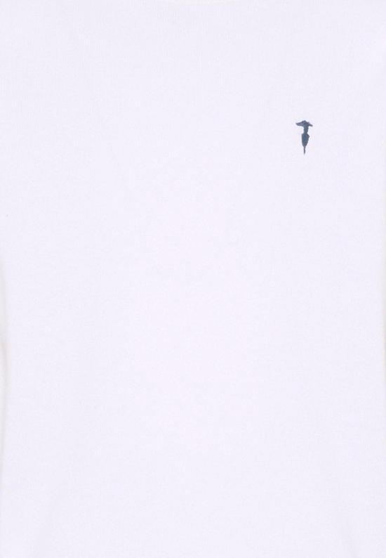 26SS [키즈] 트루사르디 트레이닝 상의 TBP26005MA WHITE OPTICAL - TRUSSARDI