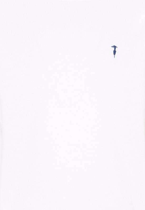 26SS [키즈] 트루사르디 트레이닝 상의 TBP26005MA WHITE OPTICAL - TRUSSARDI