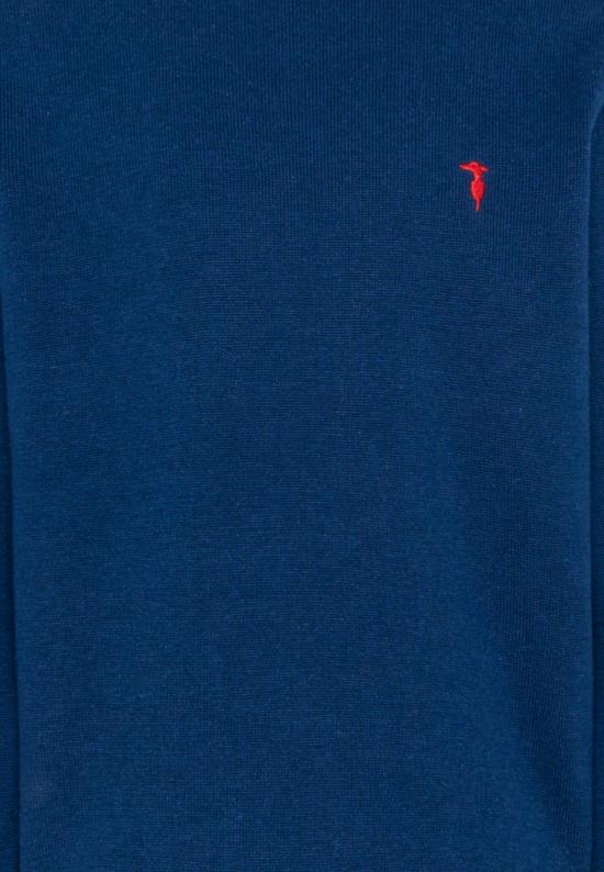 26SS [키즈] 트루사르디 트레이닝 상의 TBP26005MA BLUE ESTATE - TRUSSARDI